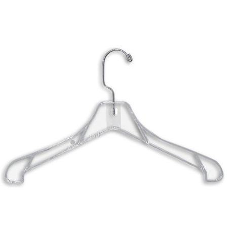 Big Kids 14 Clear Heavyweight Coat Hanger