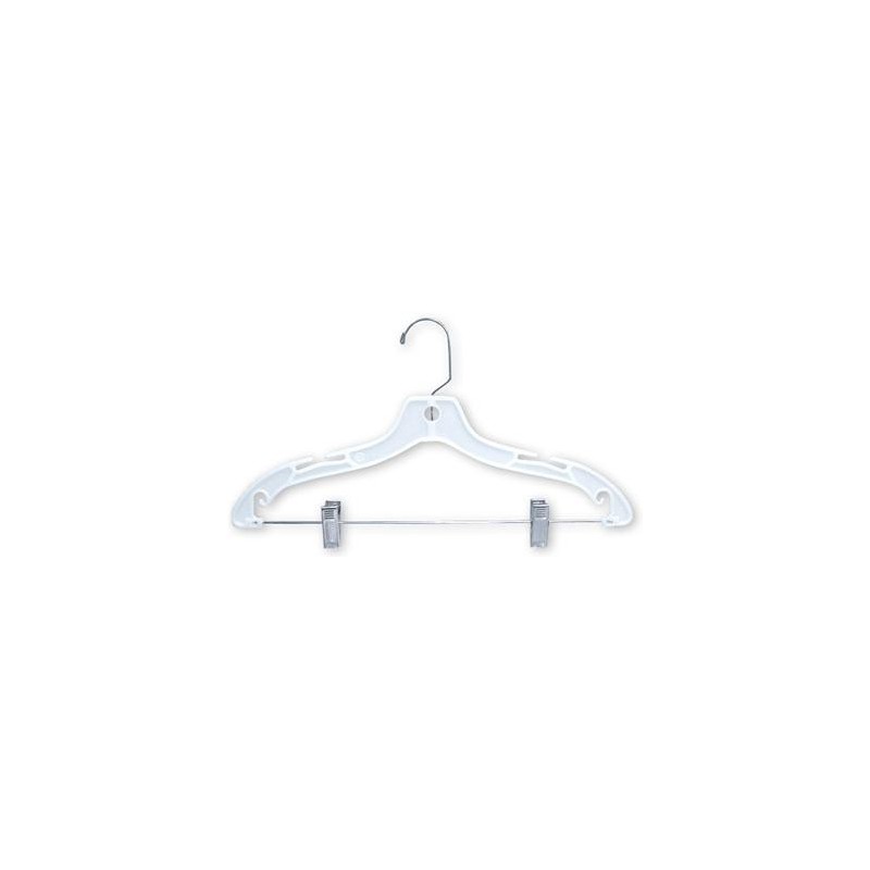 Plastic Kids Hangers with Clips