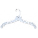 Big Kids 14" White Plastic Top Hanger