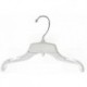 Kids 12" White Unbreakable Top Hanger