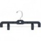 Big Kids 12" Black Plastic Pant/Skirt Hanger