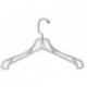 Big Kids 14" Clear Heavyweight Coat Hanger