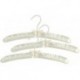 Big Kids 15" Ivory Satin Padded Hanger