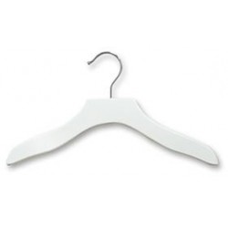 Kids 12" White Wavey Hanger