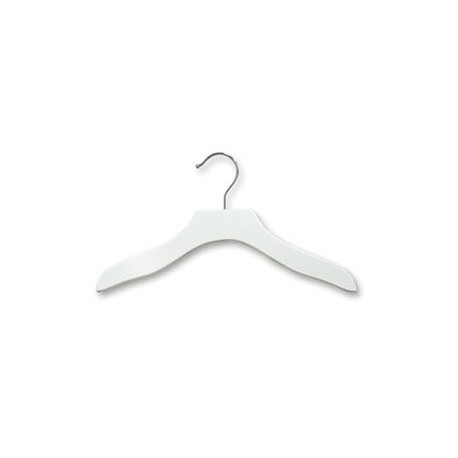 Kids 12" White Wavey Hanger