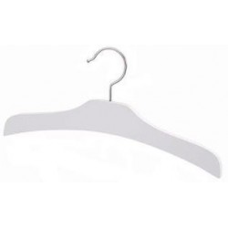 Kids 12" White Decorative Top Hanger