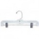 Kids 12" White Pant/Skirt Hanger