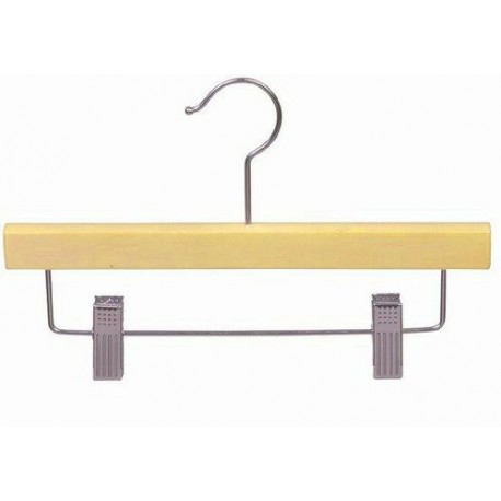 Kids 10" Wood Pant/Skirt Hanger