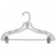 Kids 12" Clear Suit Hanger w/ Clips