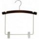 Baby 10" Walnut Wood Display Hanger