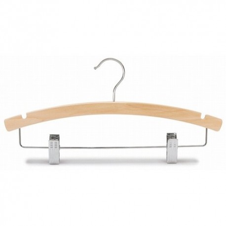 Big Kids 14" Natural Wood Combination Hanger