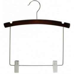 Kids 12" Walnut & Chrome Display Hanger