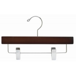 Kids 10" Walnut Wood Pant/Skirt Hanger