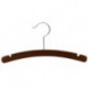 Big Kids 14" Arched Walnut Top Hanger