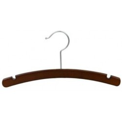 Big Kids 14 Natural Wood Combination Hanger