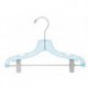 Kids 12" Blue Suit Hanger w/Clips