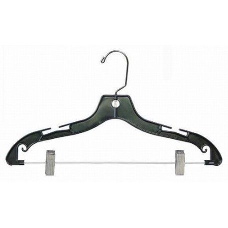 Big Kids 14" Black Plastic Coordinate Hanger Big Kids 14" Black Plastic Coordinate Hanger
