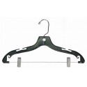 Big Kids 14" Black Plastic Coordinate Hanger