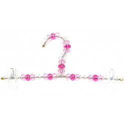 Kids Pink and Transparent Pant/Skirt Glam Hanger