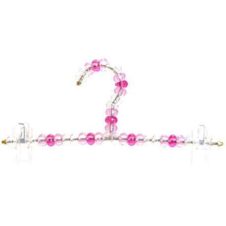 Kids Pink and Transparent Pant/Skirt Glam Hanger