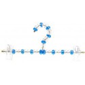 Kids Blue and Transparent Pant/Skirt Glam Hanger